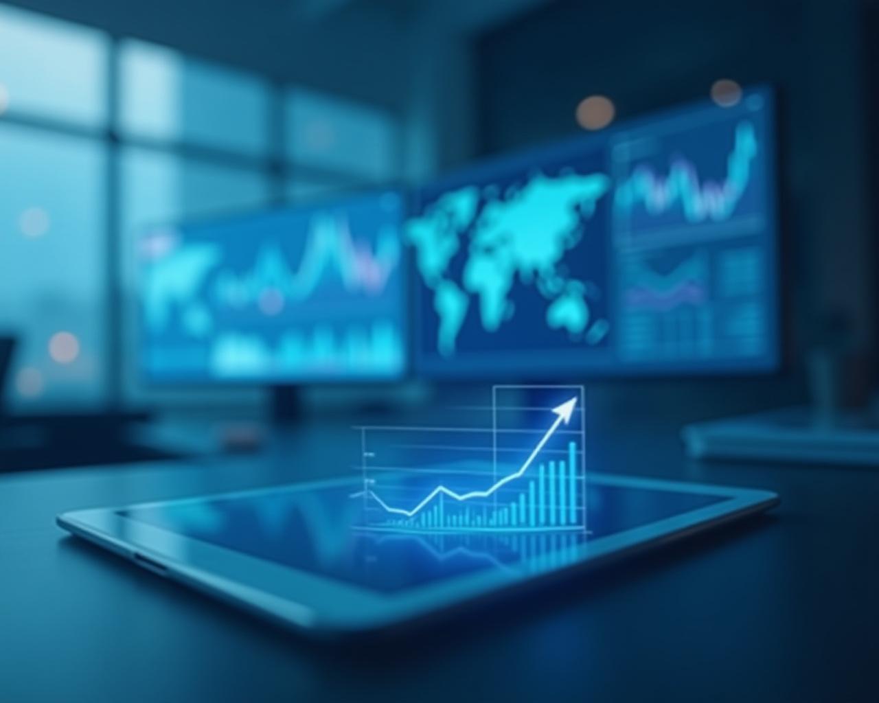 Global financial markets data analysis